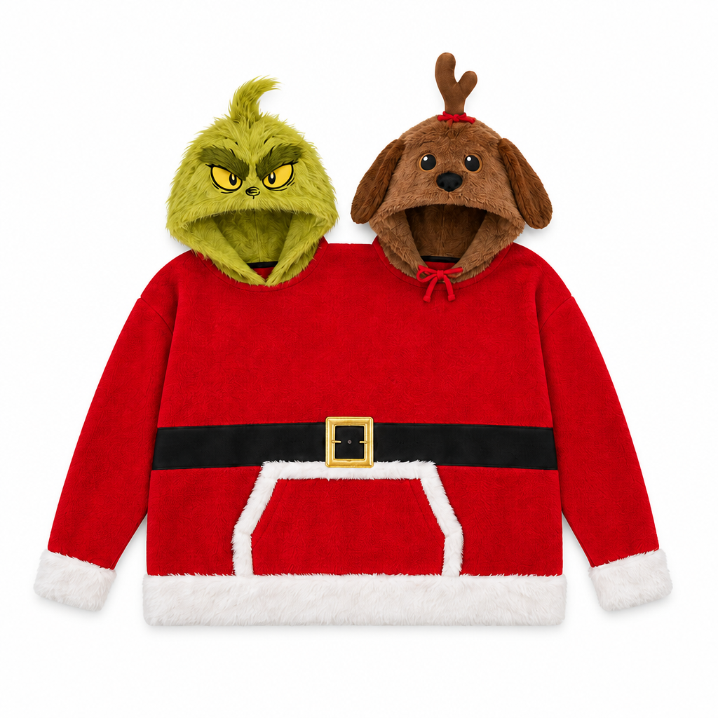 Grumpy Hoodie For Two