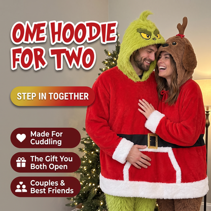 Grumpy Hoodie For Two