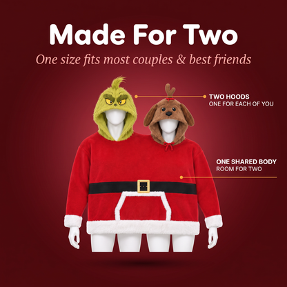 Grumpy Hoodie For Two